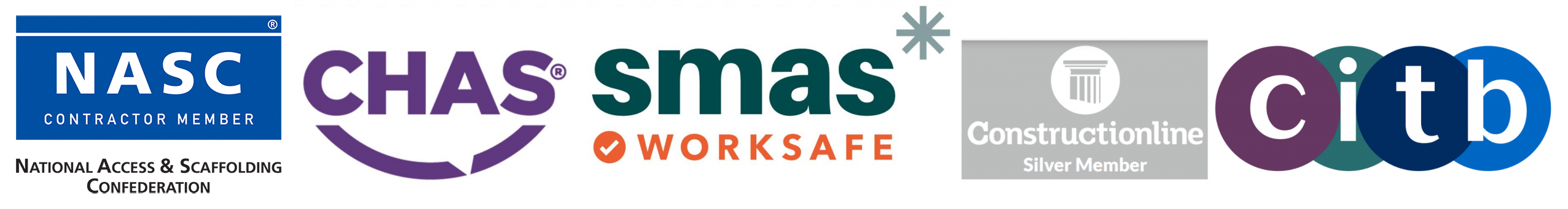 Accreditations WBM Scaffolding